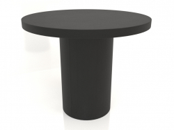 Dining table DT 011 (D=900x750, wood black)