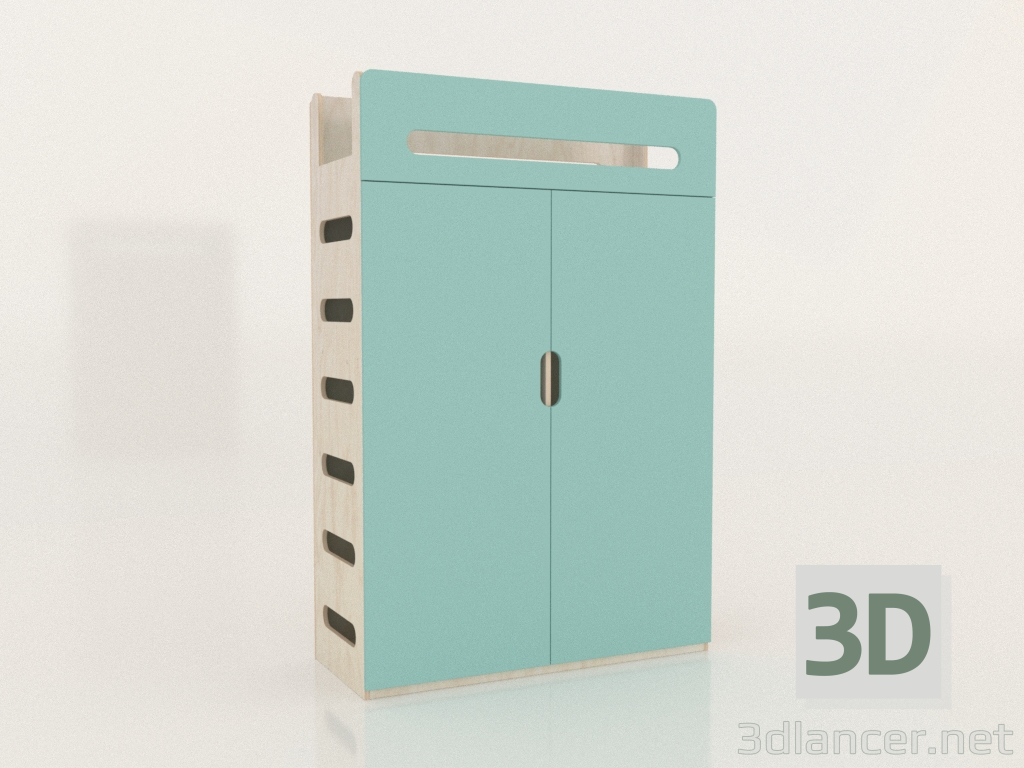 modello 3D Armadio chiuso MOVE WC (WTMWC2) - anteprima