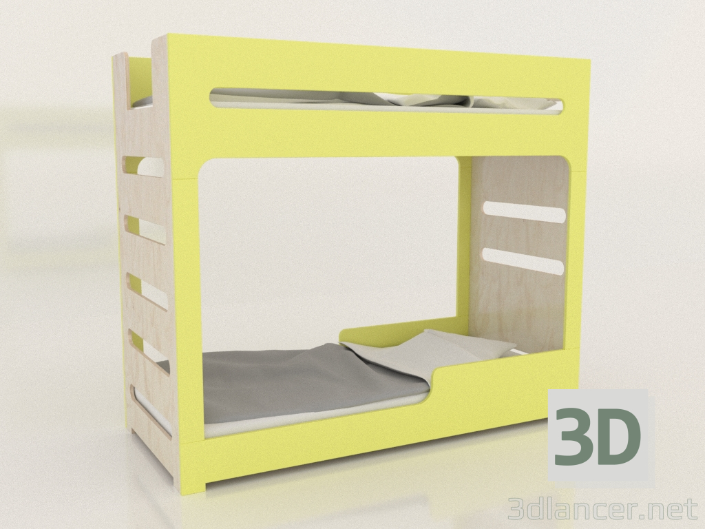 modello 3D Letto a castello MODE F (UJDFA1) - anteprima