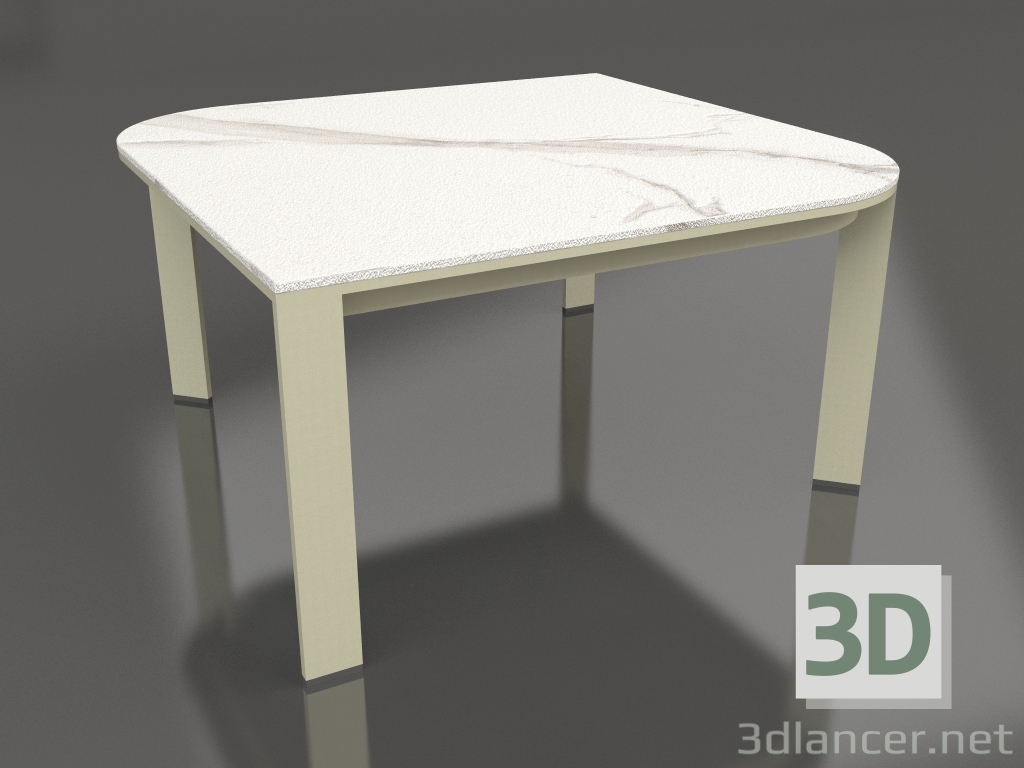 3d model Coffee table 70 (Gold) - preview