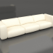 3d model Wings 4.5-seater sofa (Natural) - preview