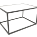 3D Modell Rechteckiger Couchtisch (GLAS, 80X60X50) - Vorschau