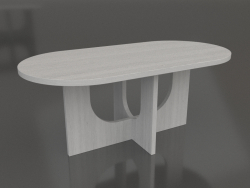 Table à manger OVALE 1800x900 mm (blanc RAL 9010)