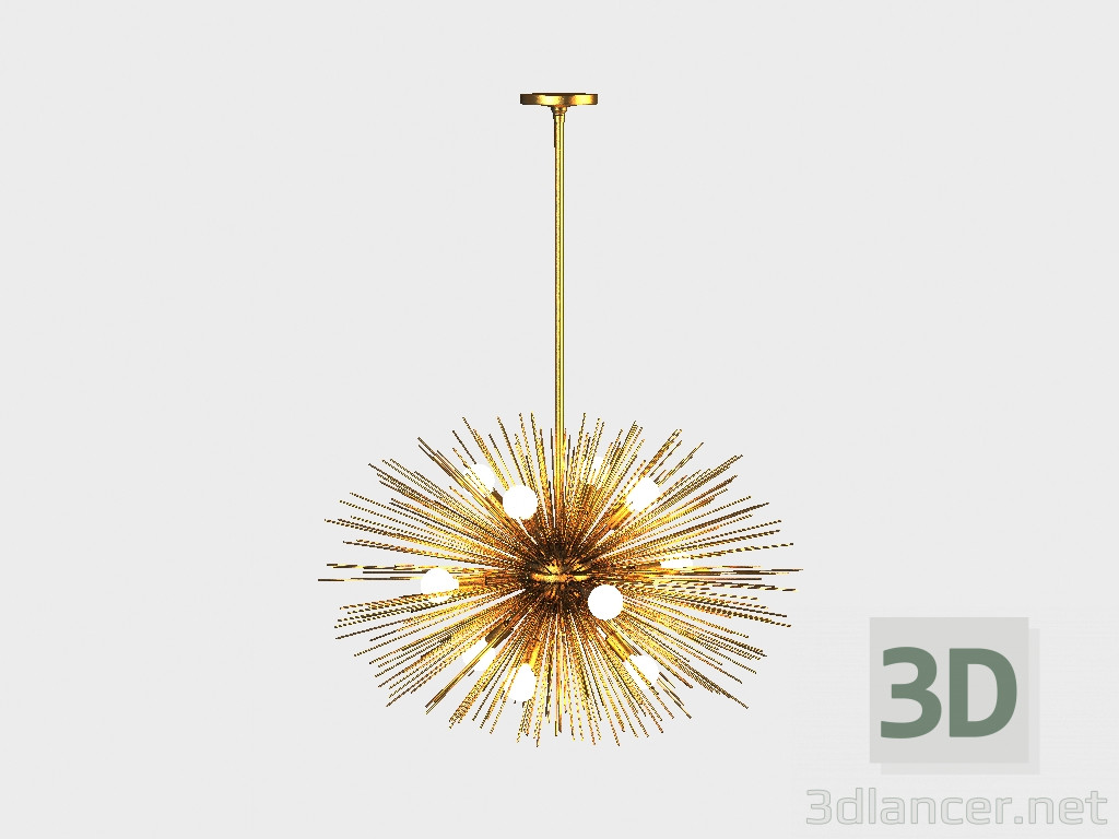 3d модель Світильник стельовий Zanadoo Small Chandelier (89669m) – превью