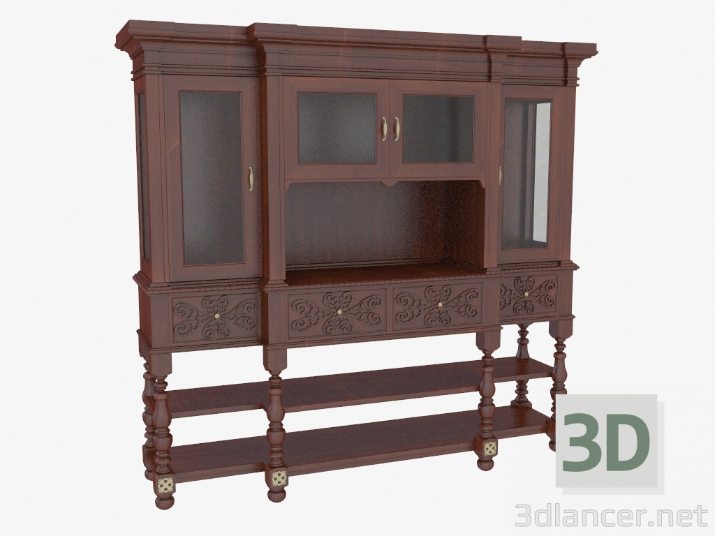 3D Modell Schrank - Vorschau