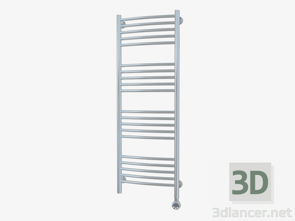 Modelo 3d Radiador curvo de Bohemia (1200x400) - preview