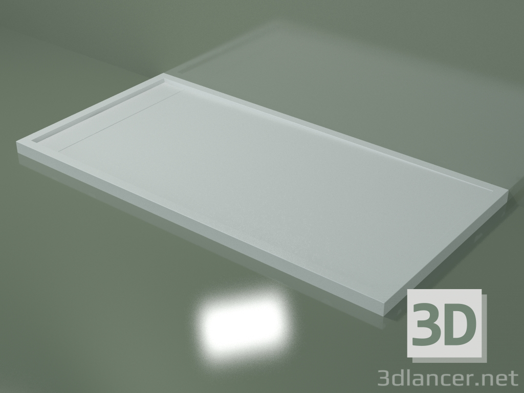 3d model Shower tray (30R14245, dx, L 200, P 100, H 6 cm) - preview