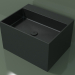 3d model Lavabo sobre encimera (01UN32302, Deep Nocturne C38, L 60, P 48, H 36 cm) - vista previa