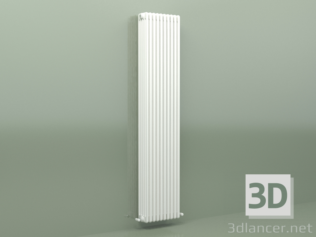 Modelo 3d Radiador TESI 5 (H 2200 10EL, branco padrão) - preview