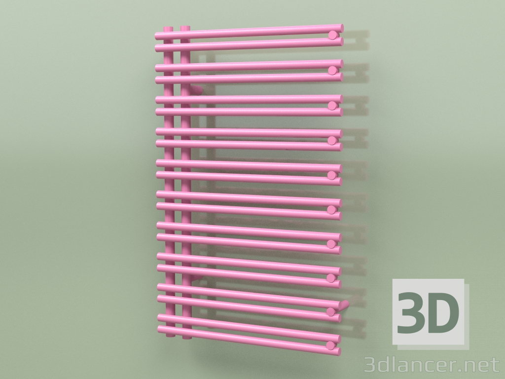 3d model Heated towel rail - Ratea (800 x 500, RAL - 4003) - preview