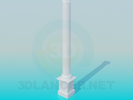 Modelo 3d Colonna - preview