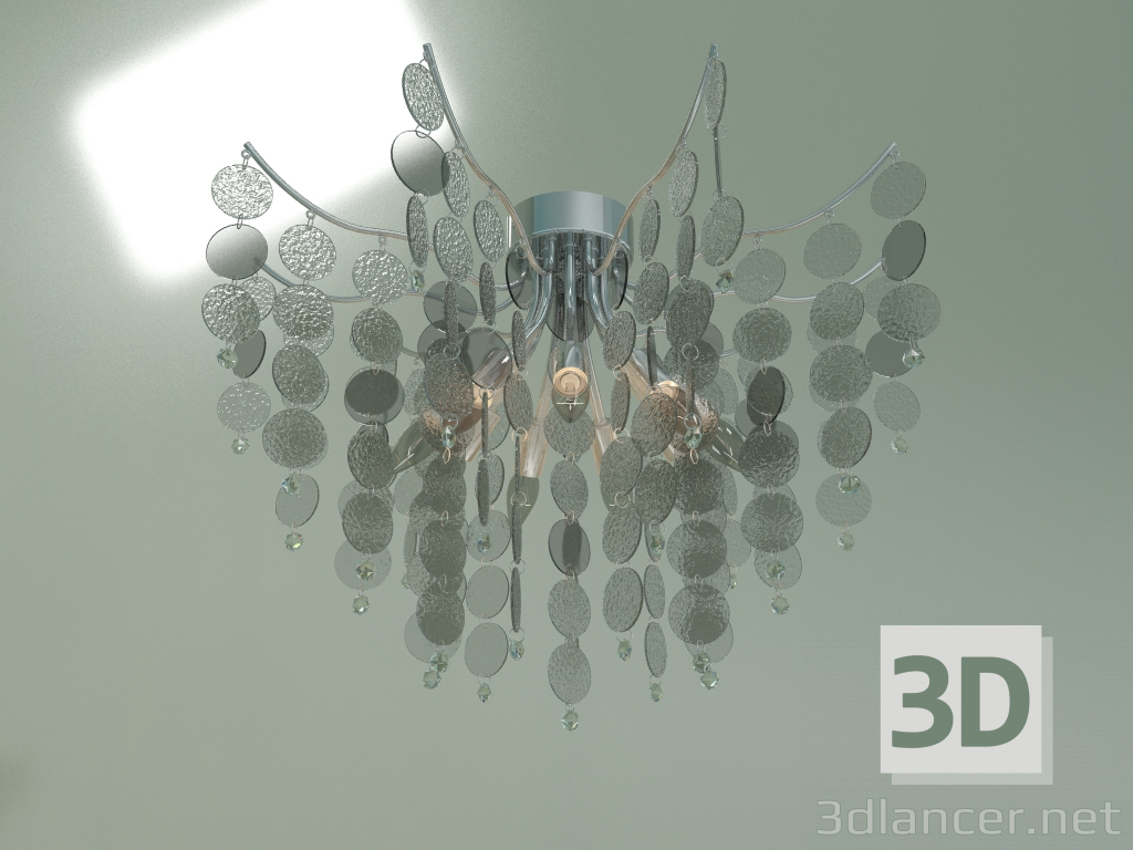 modèle 3D Lustre de plafond Bolla 334-9 Smart - preview