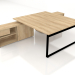 3d model Mesa de trabajo Ogi Q Bench BOQL41 (1800x3210) - vista previa