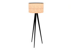 Торшер Tripod (Cork-Black)