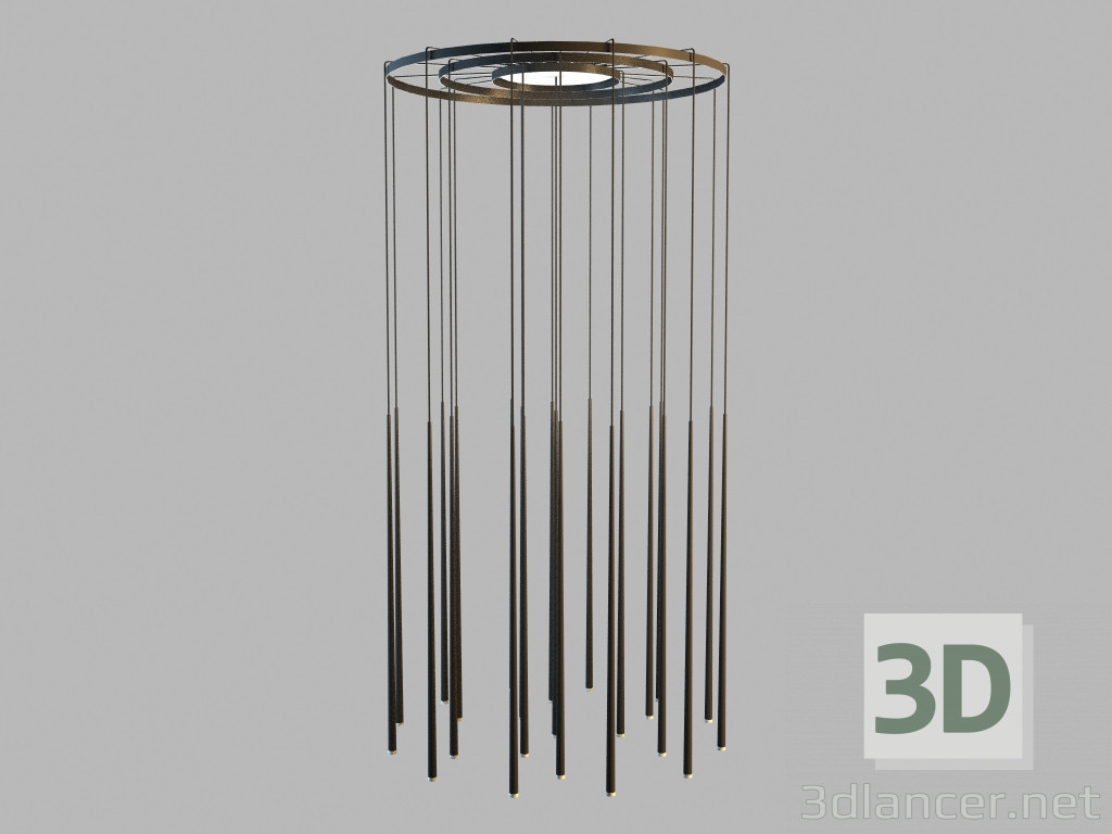 3d model 0940 hanging lamp - preview