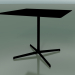 3d model Square table 5551 (H 72.5 - 89x89 cm, Black, V39) - preview