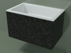 Lavabo de pared (02R132101, Nero Assoluto M03, L 60, P 36, H 36 cm)