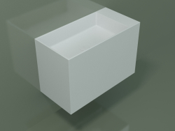 Lavabo sospeso (02UN43102, Glacier White C01, L 72, P 36, H 48 cm)