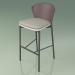 3d model Bar stool 050 (Brown, Metal Smoke, Polyurethane Resin Gray) - preview