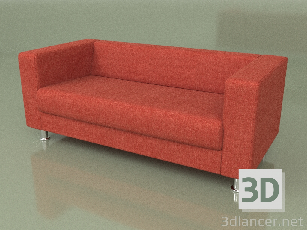 3d model Triple sofa Alecto (Tempo 5) - preview