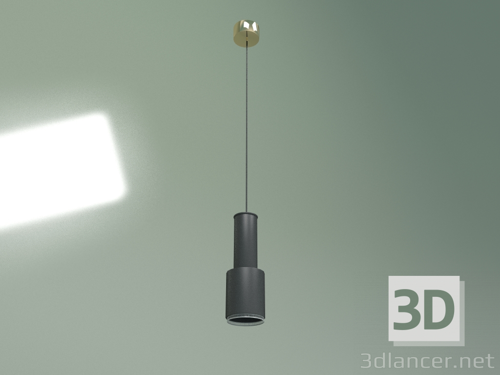 modello 3D Lampada a sospensione Alto (nero) - anteprima