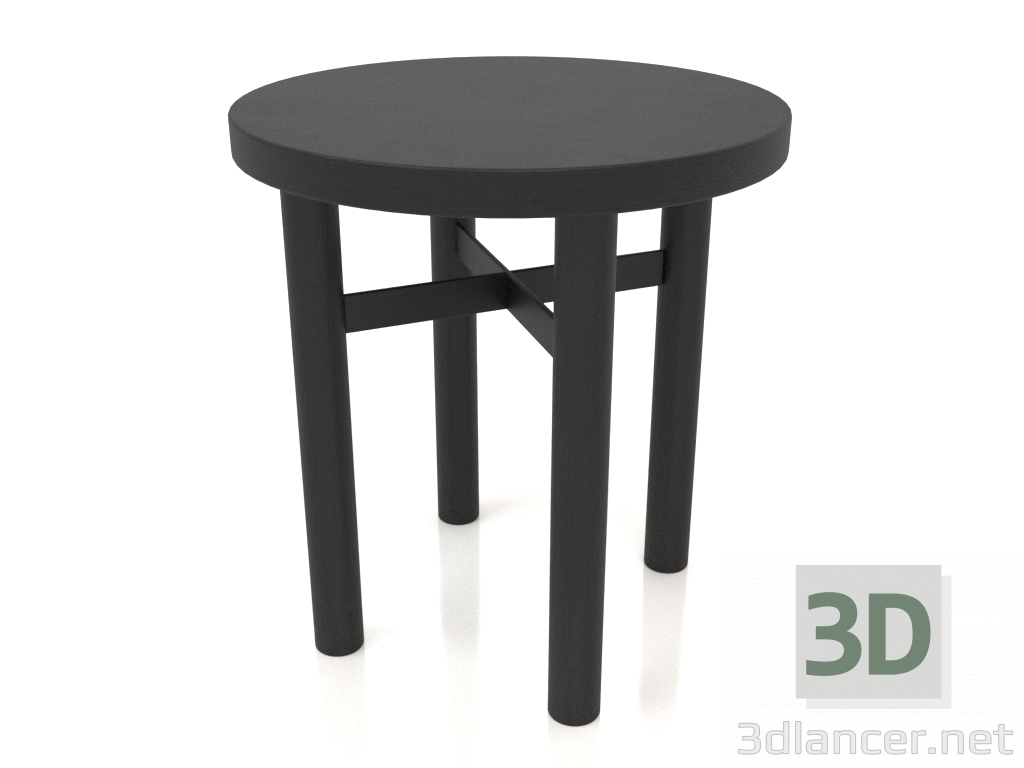 modèle 3D Tabouret (extrémité droite) JT 032 (D=400x430, bois noir) - preview