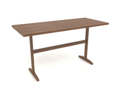 Mesa de trabalho RT 12 (1400x600x750, madeira castanha clara)
