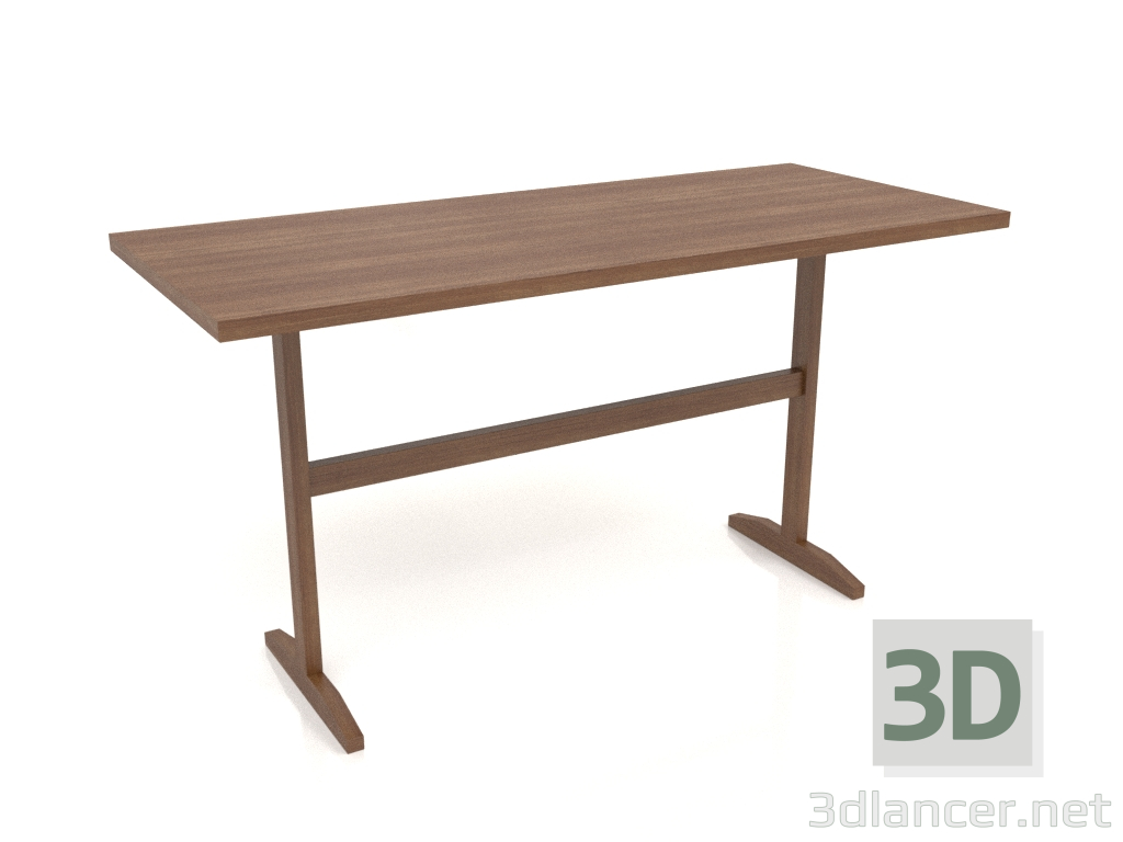 3D modeli Çalışma masası RT 12 (1400x600x750, ahşap kahverengi ışık) - önizleme