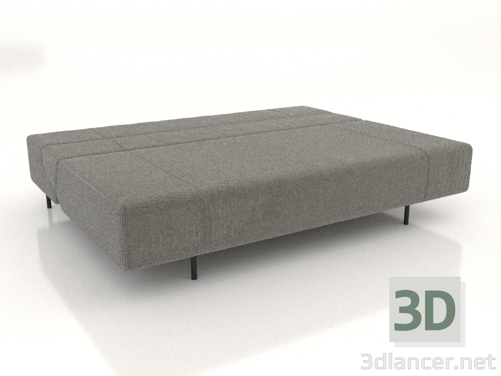 3d model El sofá cama está desplegado. - vista previa