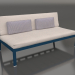 3d model Sofa module, section 4 (Grey blue) - preview