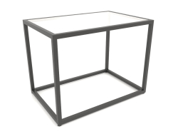 Table basse rectangulaire (VERRE, 60X40X44)