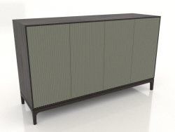 Mobile TV FARGO con frontali fresati 1600x500x950 mm (ulivo, rovere wengé, opzione 1)