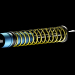 3d Shock Absorber model buy - render