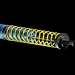 3d Shock Absorber model buy - render