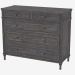 3d модель Комод ALDEN CHEST OF DRAWERS (8850.1128) – превью