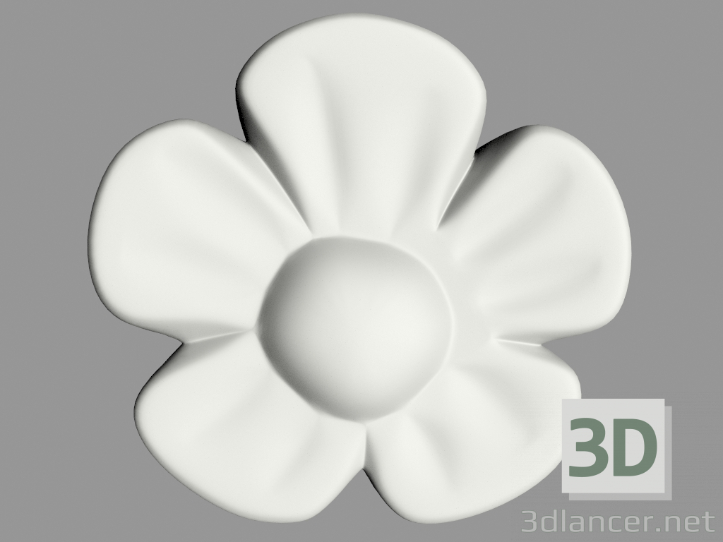 Modelo 3d Decoração de parede (Ф134) - preview