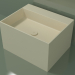 3d model Lavabo sobre encimera (01UN32302, Bone C39, L 60, P 48, H 36 cm) - vista previa