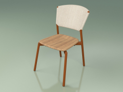 Chaise 020 (Métal Rouille, Sable)