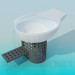 modello 3D Lavabo moderno - anteprima