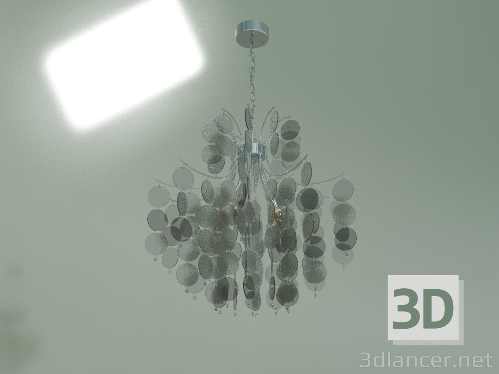 Modelo 3d Lustre pendente Bolla 335-5 Smart - preview