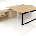 3d model Work table Ogi Q Bench BOQL40 (1600x3210) - preview