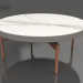 3d model Round coffee table Ø90x36 (Quartz gray, DEKTON Aura) - preview