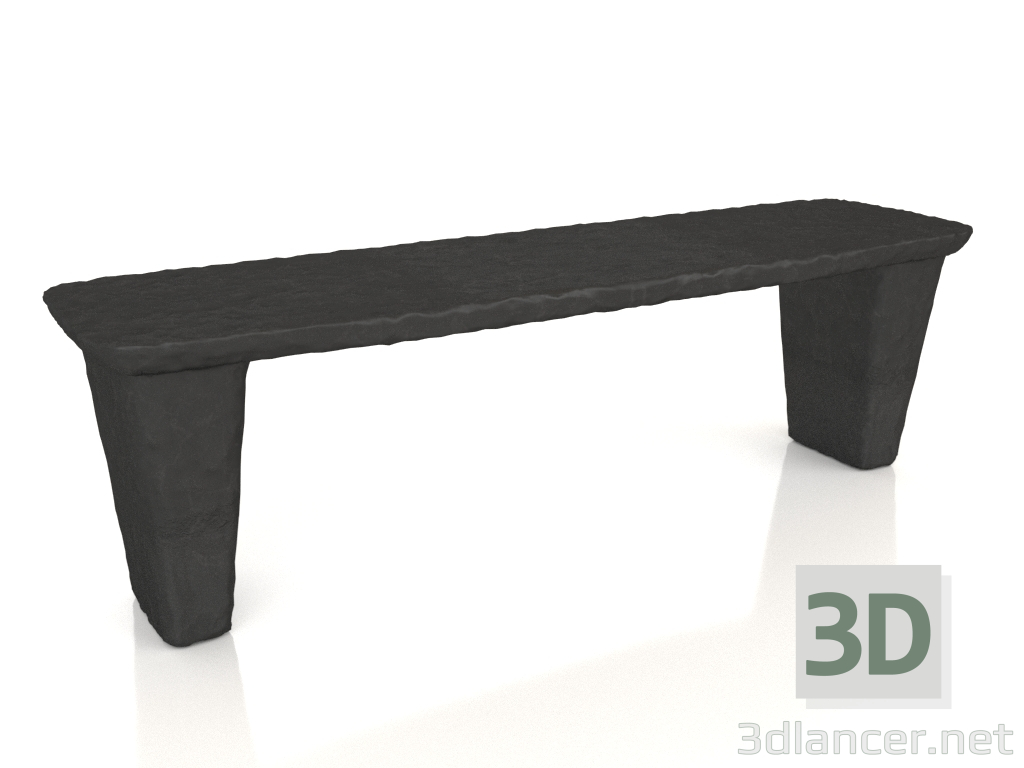 Modelo 3d Mesa de centro retangular pequena ZTISTA - preview