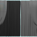 3d model curtains - preview