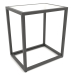 3d model Rectangular coffee table (GLASS, 40X30X44) - preview