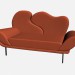 3D Modell Wing Sofa - Vorschau