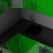 3d Oval sink model buy - render