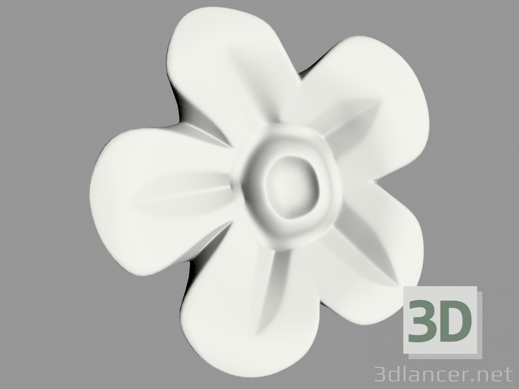 Modelo 3d Decoração de parede (Ф136) - preview