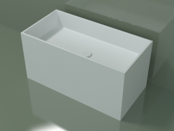 Lavabo sobre encimera (01UN42101, Glacier White C01, L 72, P 36, H 36 cm)