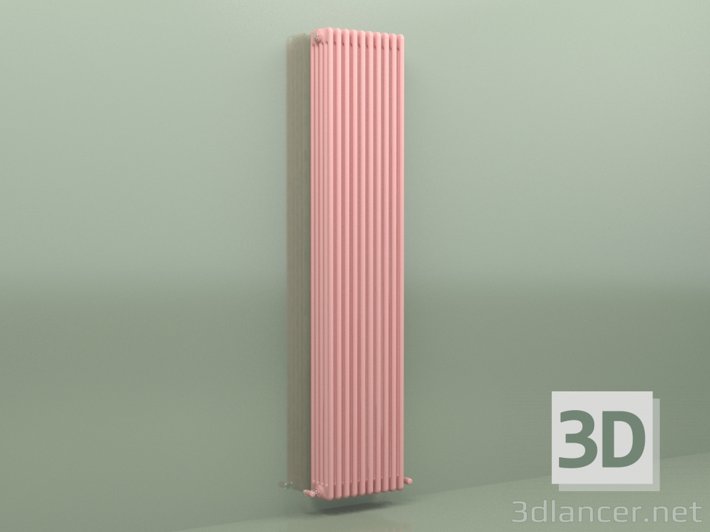 3d model Radiador TESI 5 (H 2200 10EL, Rosa - RAL 3015) - vista previa